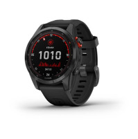 fēnix 7S Solar - Slate Gray with Black Band - 42mm - Solar - 010-02539-13 - Garmin